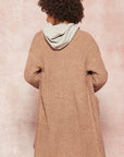 The Fiora Open Front Pocket Cardigan