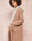 The Fiora Open Front Pocket Cardigan