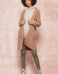 The Fiora Open Front Pocket Cardigan
