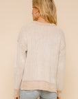 The Gina Chunky Ribbed Round Neck Sweater