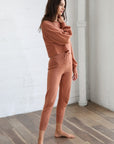The Akhila Tie Front Joggers