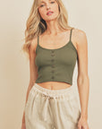 The Sophie Ribbed Crop Top