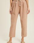The Julien Relaxed Denim Drawstring Pants