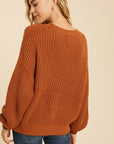 The Hildi Drop Shoulder Sweater