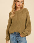 The Hildi Drop Shoulder Sweater