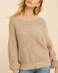 The Hildi Drop Shoulder Sweater