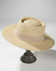 The Colleen Straw Boater Hat