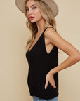 The Rita V Back Knit Tank