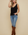 The Rita V Back Knit Tank