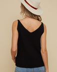 The Rita V Back Knit Tank