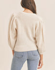 The Maggie Balloon Sleeve Sweater