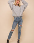 The Harriet Dolman Pullover Sweater