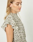 The Alma Floral Tiered Dress