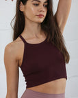 The Val Halter Seamless Top