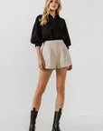 The Giovanni Puff Sleeve Top