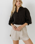The Giovanni Puff Sleeve Top