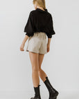 The Giovanni Puff Sleeve Top