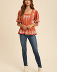 The Ophelia Embroidered Top