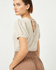 The Mayumi Tie Back Tee