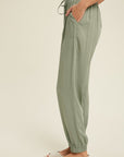 The Noah Casual Tie Waist Jogger Pants