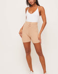 The Micah Sweater Knit Biker Shorts