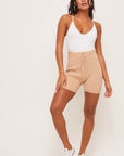 The Micah Sweater Knit Biker Shorts