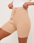 The Micah Sweater Knit Biker Shorts