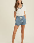 The Devika Terry Knit Shorts