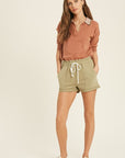 The Devika Terry Knit Shorts