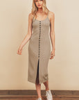 The Maya Ribbed Knit Midi Dress