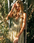 The Kailani Leaf Print Dress