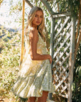 The Kailani Leaf Print Dress
