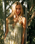 The Kailani Leaf Print Dress