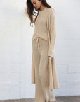 The Brigitta Natural Duster Cardigan