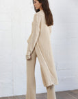 The Brigitta Natural Duster Cardigan