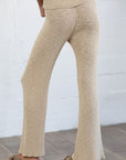 The Brigitta Natural Sweater Knit Lounge Pants