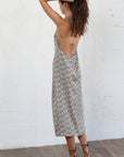 The Miranda Tie Back Midi Dress