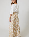 The Sylvie Floral Wide Leg Pleated Pants