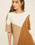 The Blakely Colorblock Knit Top
