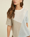 The Blakely Colorblock Knit Top