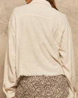 The Raphaella Raw Edge Pocket Jacket
