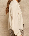 The Raphaella Raw Edge Pocket Jacket