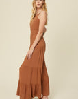 The Kinsley Tiered Leg Jumpsuit