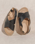 The Andie Strap Back Vegan Crossover Sandals