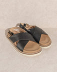 The Andie Strap Back Vegan Crossover Sandals