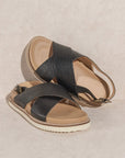 The Andie Strap Back Vegan Crossover Sandals