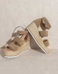 The Sylvie Wedge Sandal