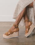 The Sylvie Wedge Sandal