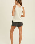 The Emmy Crochet Sweater Tank