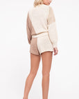 The Luciana Color Block Knit Pullover